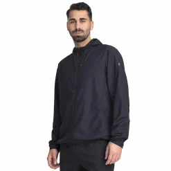 Clearance RONHILL run wind jacket, vindtet løpejakke, herre Black