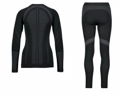 Discount CROSS SPORTSWEAR seamless set, undertøysett, dame Black/Grey
