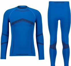 Sale CROSS SPORTSWEAR seamless set, undertøysett, herre Pop Blue