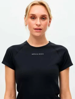 RÖHNISCH seamless tee BLACK