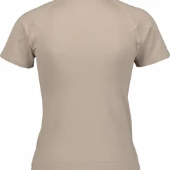 New GRATITUDE seamless tee w Atmosphere Beige