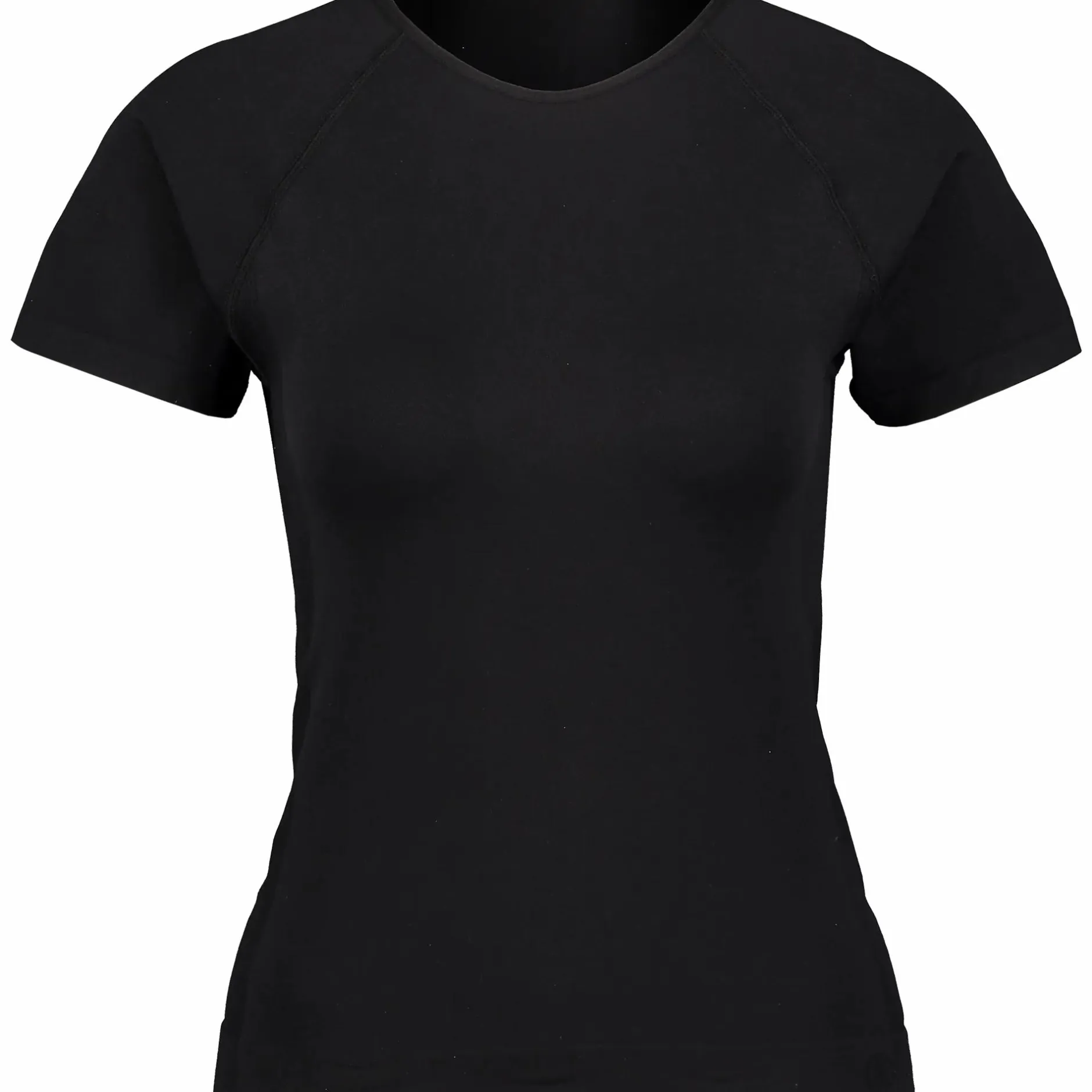 Hot GRATITUDE seamless tee w Black
