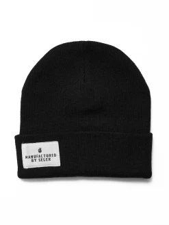 Clearance SEGER seg knitted beanie sr Black