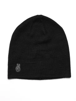 SEGER seg plain wool hat jr Black