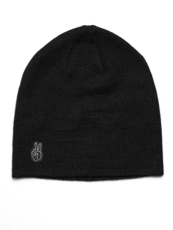 SEGER seg plain wool hat sr Black