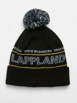 Hot SEGER seg pom beanie lappland Black / Yellow