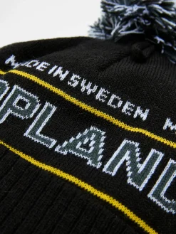 Hot SEGER seg pom beanie lappland Black / Yellow