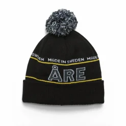 Discount SEGER seg pom beanie åre Black/yellow