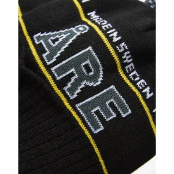Discount SEGER seg pom beanie åre Black/yellow
