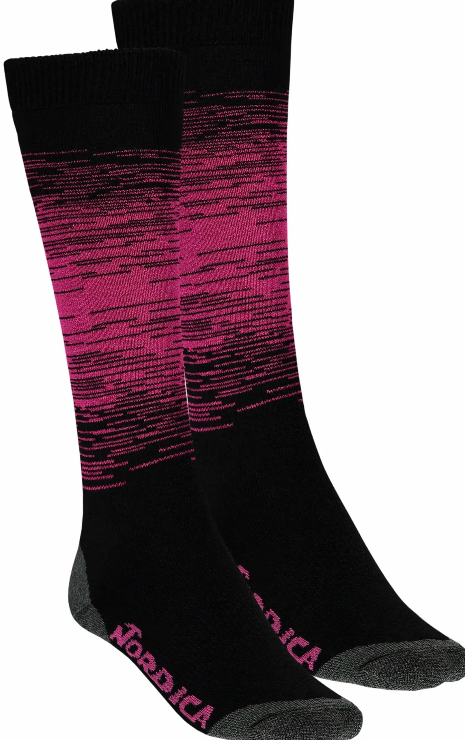 Hot NORDICA ski sock jr 2p Pink Fade
