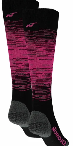 Hot NORDICA ski sock jr 2p Pink Fade