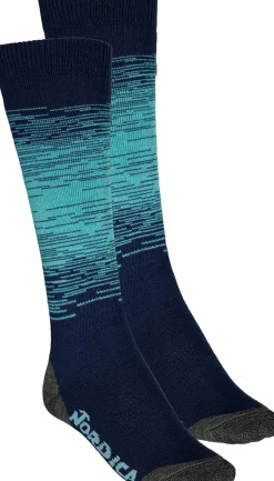 Sale NORDICA ski sock jr 2p Blue Fade