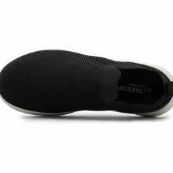 Outlet TAKEOFF slip in snk w Black/White
