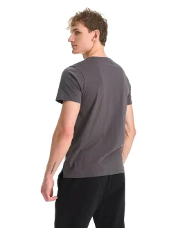 Online TAKEOFF slub pocket tee m Granite Gray