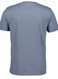 Outlet TAKEOFF so basic v-neck t Blue Melange