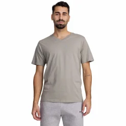 Sale TAKEOFF so basic v-neck t Shadow Green