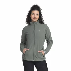 New CROSS SPORTSWEAR so micro fleece w Green Wreath