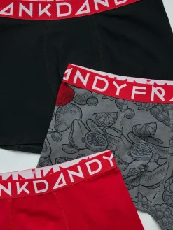 Discount FRANK DANDY so 3-p boxer m Red Fruit