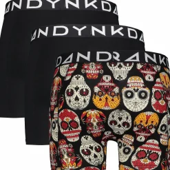 Discount FRANK DANDY so 3-p boxer m Calaveras Black