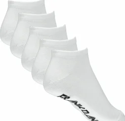 New FRANK DANDY so 5p lowcut sock White