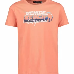 Best REACTION so print tee b jr Shell Pink