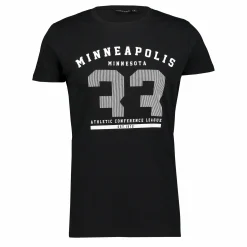 REACTION so printed tee m Jet Black