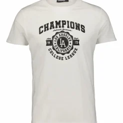 Discount REACTION so printed tee m White/Champions