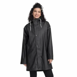 New CROSS SPORTSWEAR so pu coat u Black