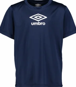Clearance UMBRO so score tee jr Navy/White