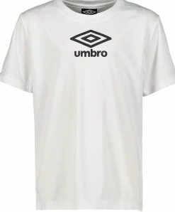 Discount UMBRO so score tee jr White/Black