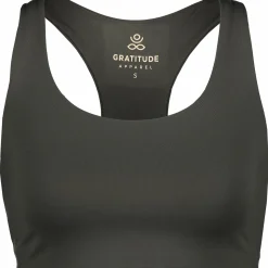 Hot GRATITUDE soft training bra w Soft Chimera Green
