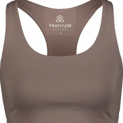 GRATITUDE soft training bra w Soft Dark Taupe