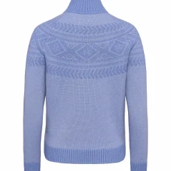 Outlet KARI TRAA sonja knit w Pastel Light Blue