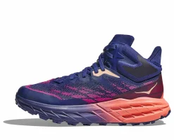 Outlet HOKA speedgoat 5 mid gtx w Bellwether Blue