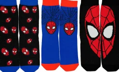 Discount MARVEL spiderman 3p socks jr Black/Blue