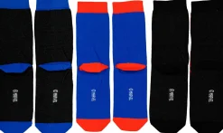 Discount MARVEL spiderman 3p socks jr Black/Blue