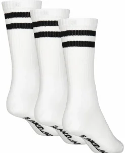Online FRANK DANDY sport sock 3p jr White