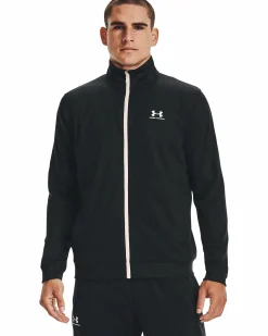 UNDER ARMOUR sportstyle tricot jacket BLACK