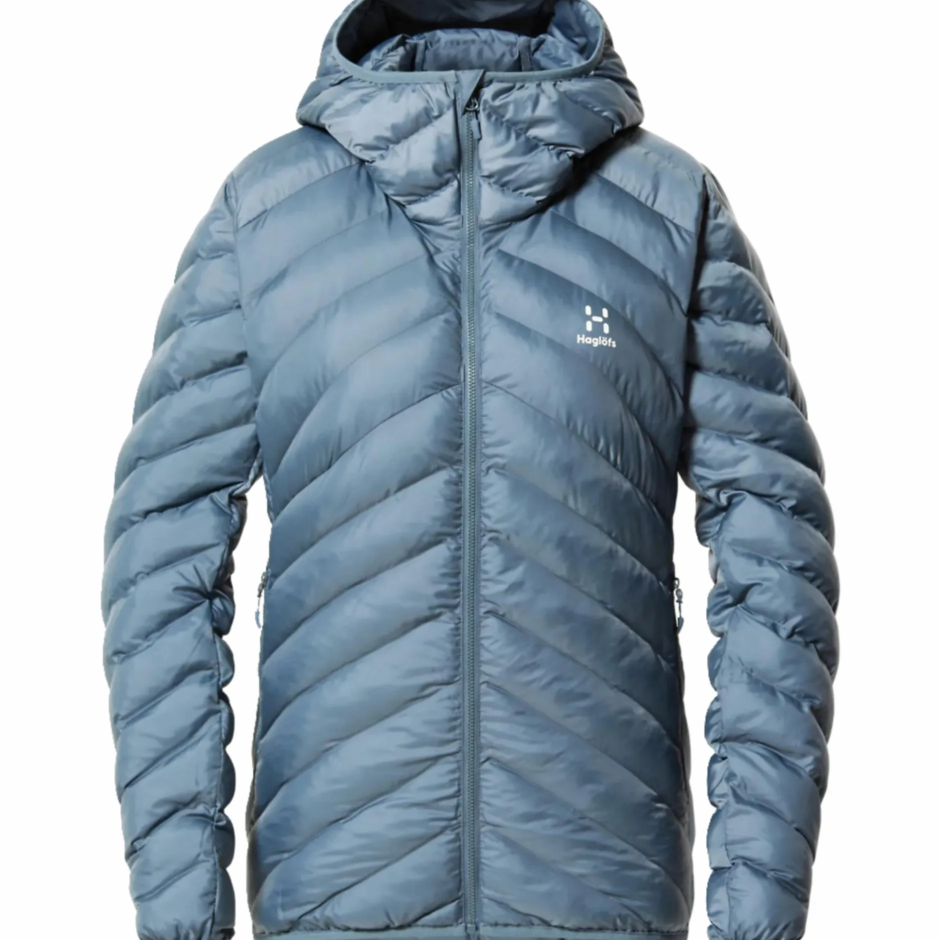 Sale HAGLÖFS särna mimic hood women STEEL BLUE
