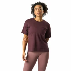 Clearance ICANIWILL stance t-shirt wmn Burgundy