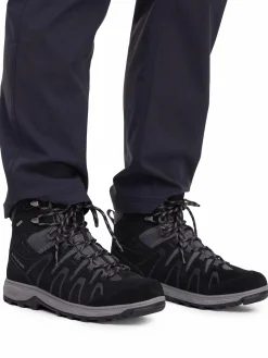 Best SPRAYWAY suede boot mid w Black