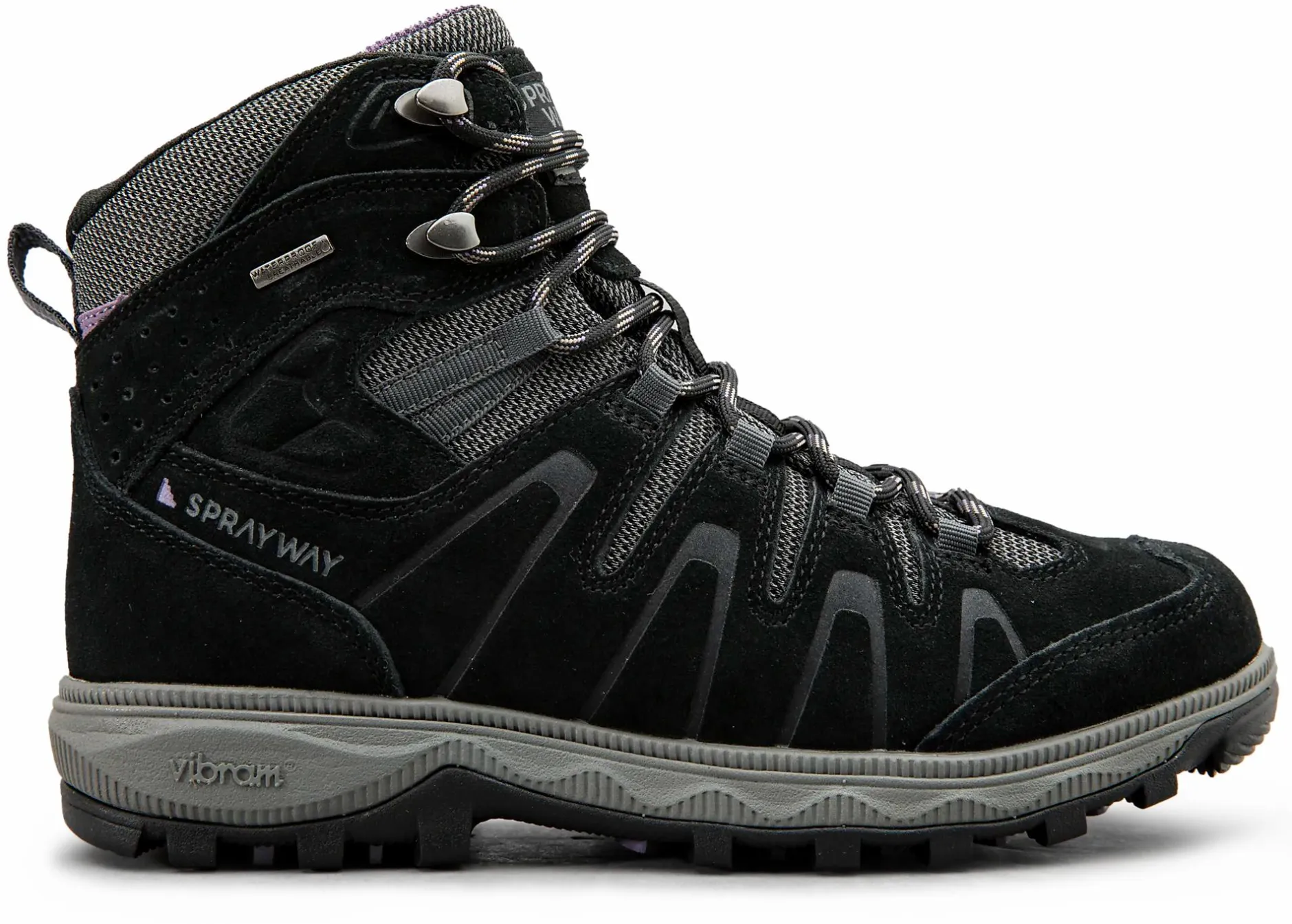 Best SPRAYWAY suede boot mid w Black