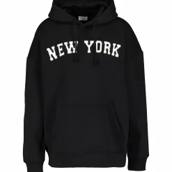 Hot ICONIC sweatshirt hood w Jet Black