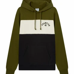 CHAMPION sweatshirt icons hood m Green