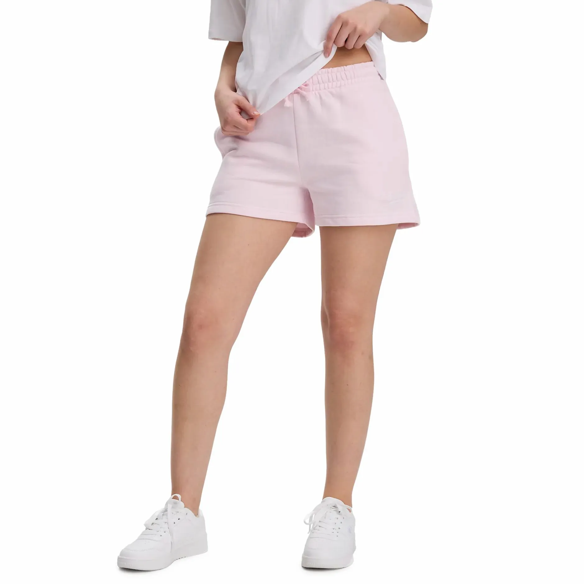 Outlet ICONIC sweatshorts w Cradlepink/ Losang