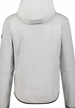 Best DRY TEX tech full zip hood m Grey Melange