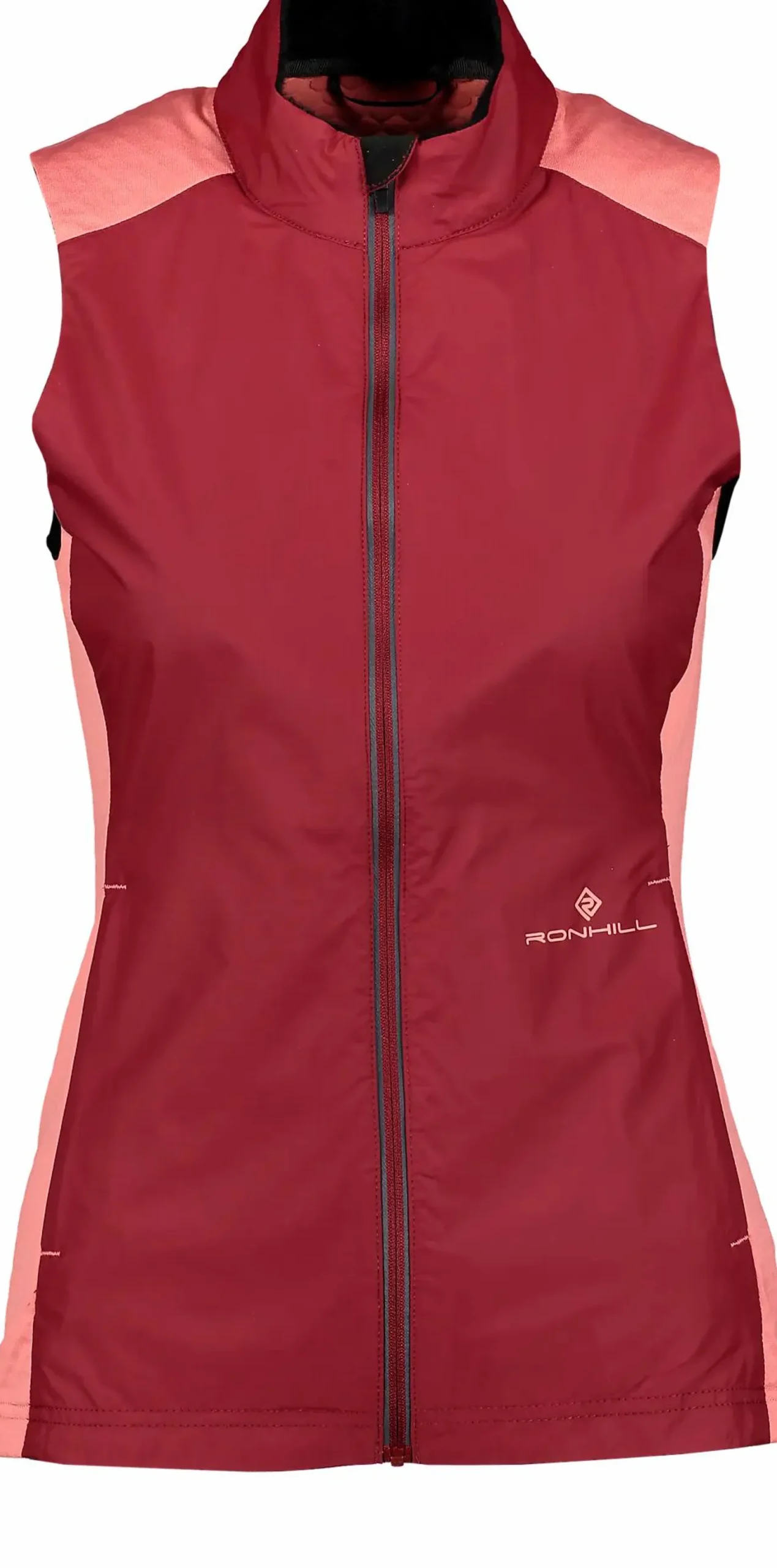 Discount RONHILL tech hyperchill vest w Cabernet