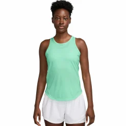 Outlet NIKE tempo tank dri fit w Mint/reflective