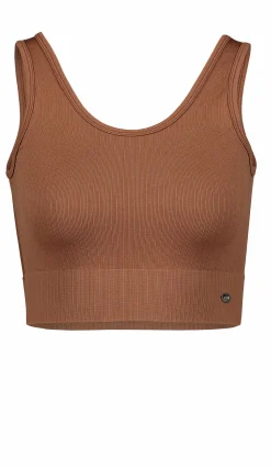 Outlet DROP OF MINDFULNESS tora ribbed bra w Mustang