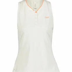 Hot ICANIWILL training pique tank top /coral White